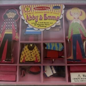 Melissa & Doug Colorful Magnetic Dress-Up Set